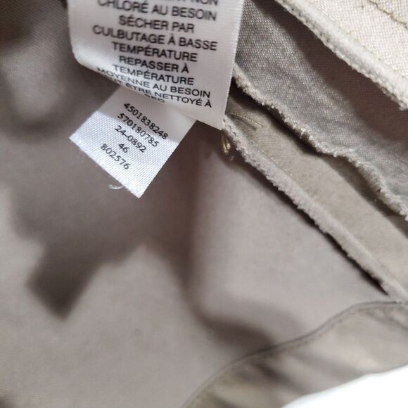 Women's White House Black Market Military Shoulder Front Zip Jacket Size 4 - Picture 14 of 16